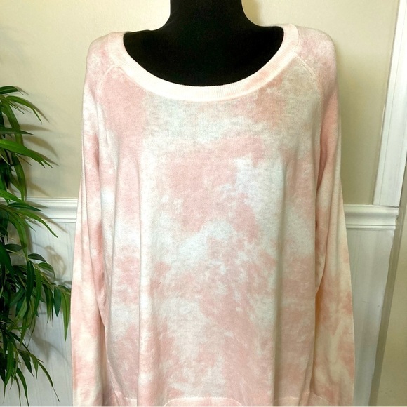 Sanctuary women’s cotton knit lightweight sweatshirt, scoop neck,‎ size XL - Picture 2 of 11